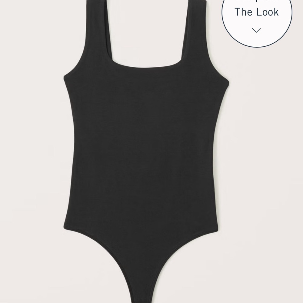 Abercrombie Square Neck Bodysuit